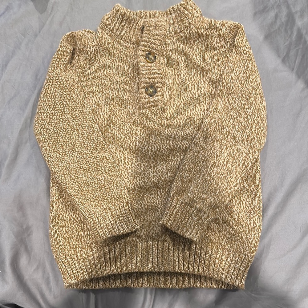Men's Tan Sweater